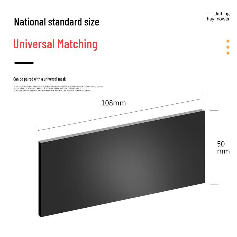 Gongming Black Glass Filter Plates