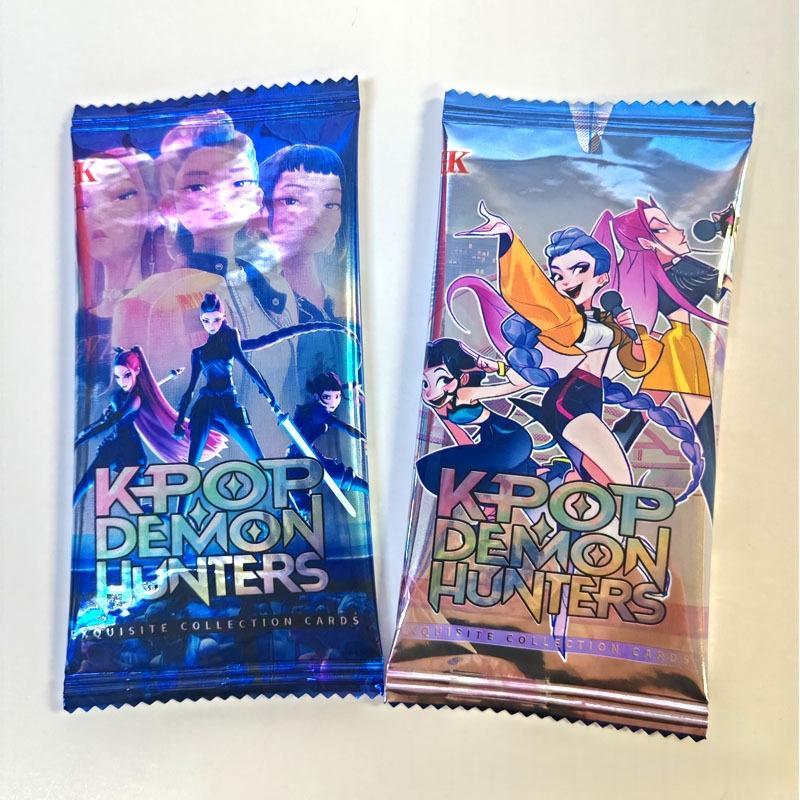 New 150pcs KPop Demon Hunters Collectible Cards, Advanced Laser HUNTR/X Trading Card Set, Premium Flash Cards for Anime Fans