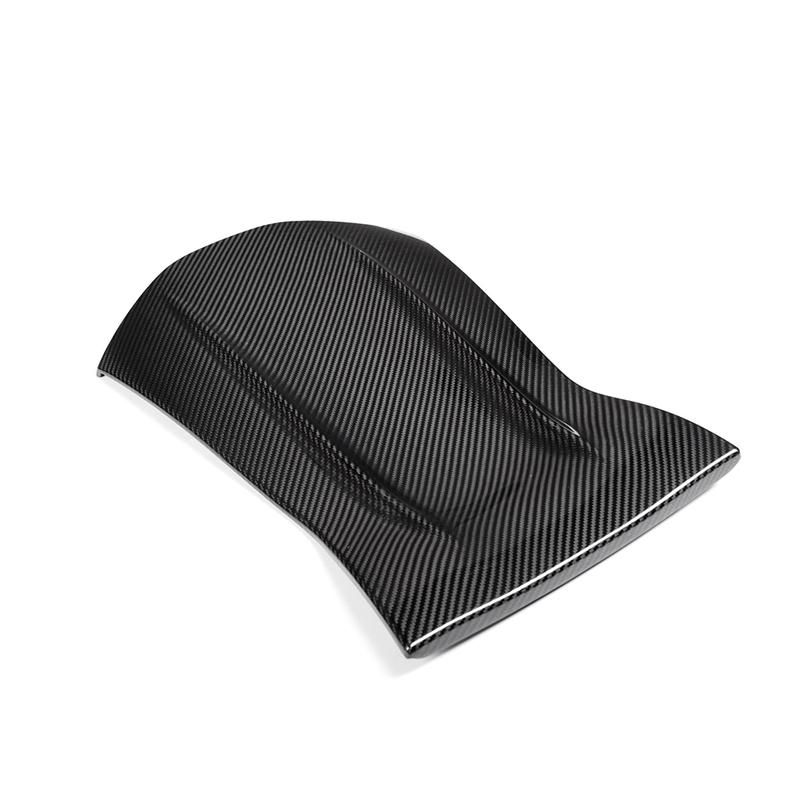 Real Dry Carbon Fiber Sticky Seat Backrest Cover for Benz C Class C63 Sedan A Class AMG CLA Class AMG GLA Class AMG 2014-2019