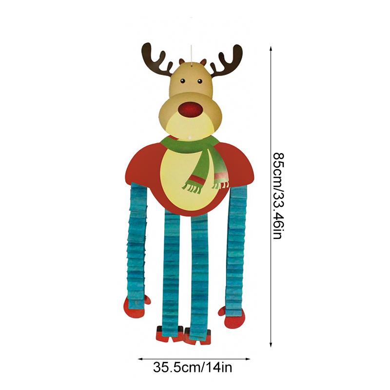 

Рождественская мультяшная сцена, декорация для вечеринки, витрина магазина, украшение для дома, забавная 1 шт./3 шт.