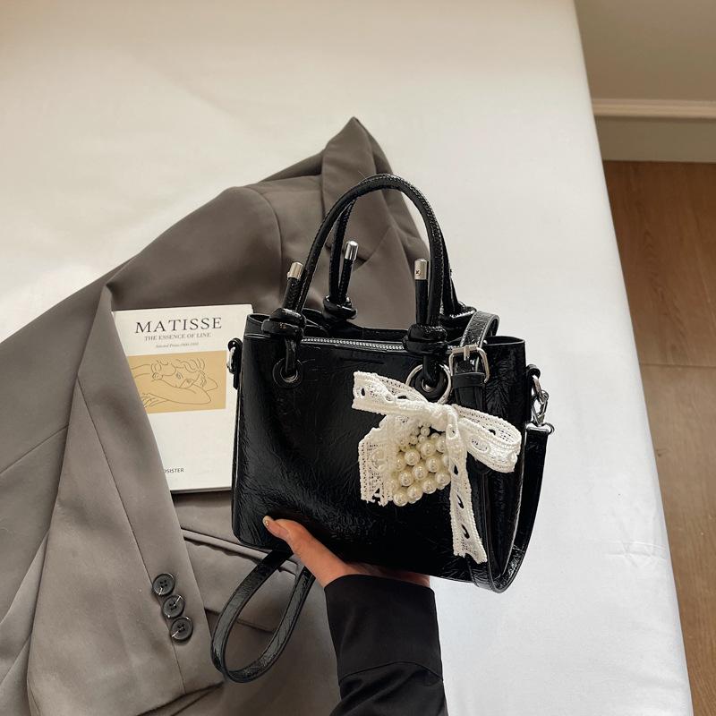 Niche high-end handbag women's new versatile casual fashion bucket bag crossbody simple women's bag