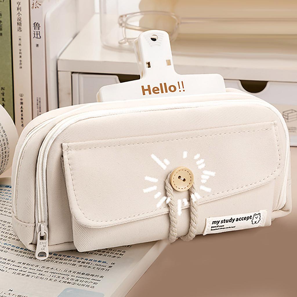 4-layer Japanese Pencil Case, Large Capacity Pencil Case, Stationery Case, Student Multi-layer Style, High Appearance Stationery Bag