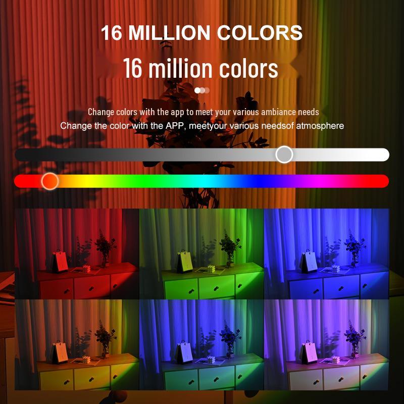 Sunset Lamp Color-Changing Night Light for Photography, Live Streams, Influencers & Atmosphere Projection