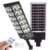 Lampa Solarna Uliczna 1000 W 45000Im Czujnik Ruchu + Pilot