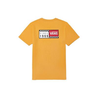T Shirts Women's Yellow Crew Neck Moderate Straight Fit VN0A4MNC50X