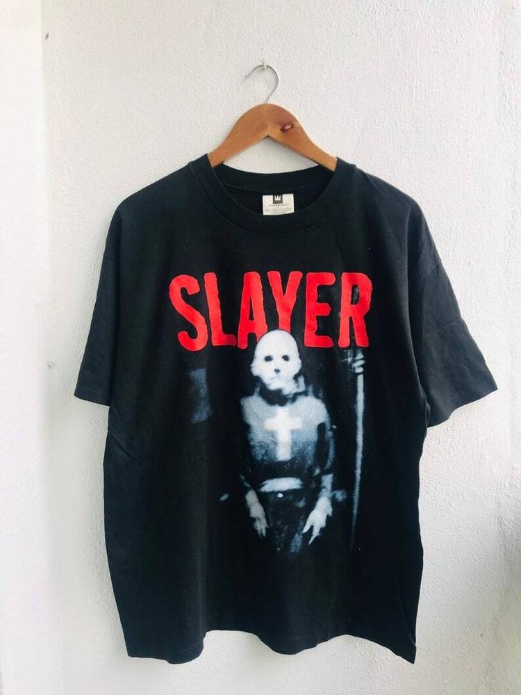 SALE NEW Remake 90’s Slayer vintage unisex t-shirt Diabolus in Musica Unisex T-Shirt XXXXL