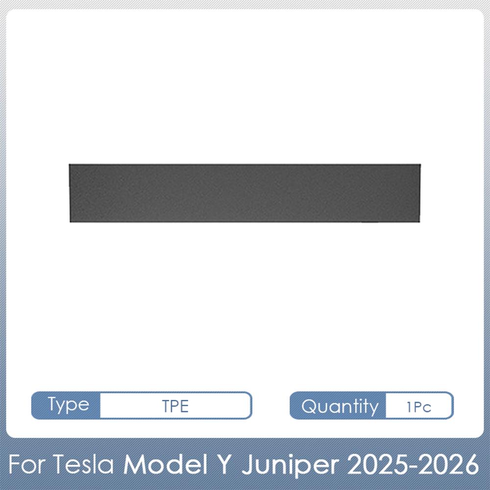 For Tesla Model Y Juniper Accessories TPE Dirt-proof Pad Under Rear Seats Anti Kick Mat for Tesla Model Y 2025 2026 Accessories