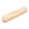 Tailor Clapper Solid Wood Quilter Pressing Seam Flattening Tool with Scale for Sewing Quilting