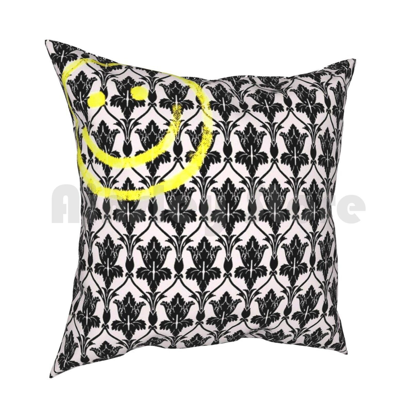 Sherlock Wallpaper Pillow Case Printed Home Soft Throw Pillow John Watson Tv Benedict Cumberbatch Freeman Art Nouveau 30cmx30cm