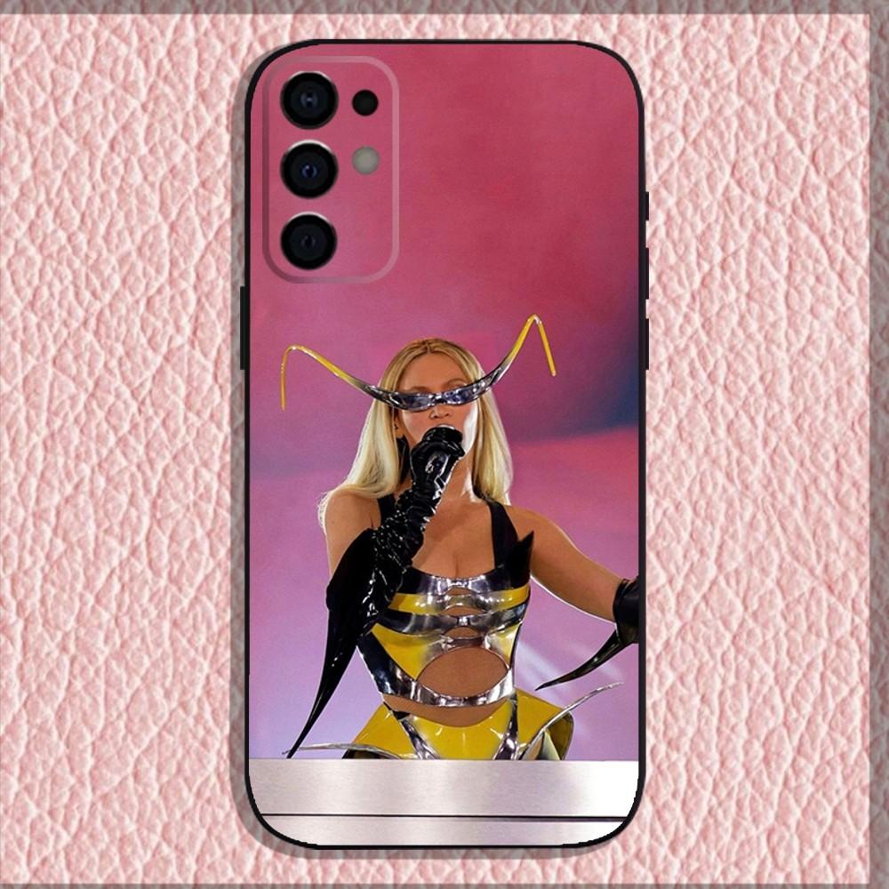 Hot Singer B-Beyonce Phone Case For Samsung S24,S21,S22,S23,S30,Ultra,S20,Plus,Fe,Lite,Note,10,9,5G Black Soft Shell