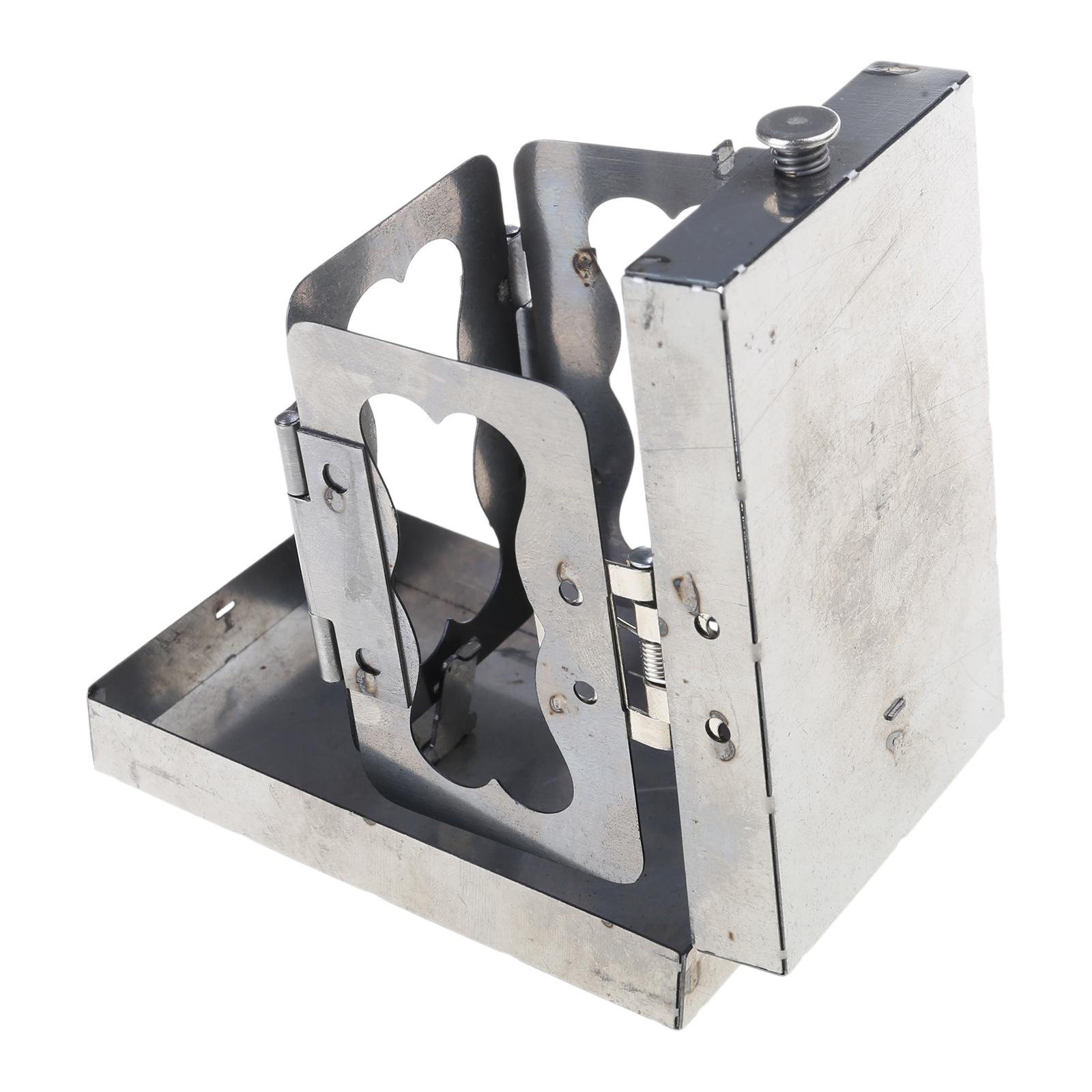 

Портативная складная свечная лампа, маленький карманный подсвечник-фонарь для кемпинга, походов, домашних посиделок, украшения 1