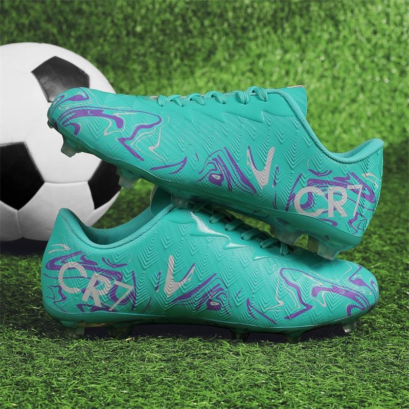 Mens Soccer Shoes New Comfortable Turf Unisex Futsal Grass Training Cushioning Rebound Wear-resistant Football Shoes for Men