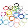 30mm Colorful Metal Book Ring & Keychain Buckle - DIY Open Jump, Loose-Leaf & Card Holder