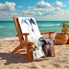 1pc Toothless1 Beach Towel, Comfortable and Thick, and Swimming/Bath/Picnic/Camping Towel, Suitable for Seaside Beaches