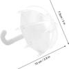 12Pcs Mini Plastic Umbrella Shaped Candy Container for Wedding Birthday Party Favors Baby Shower Decoration Gift Candy Boxes