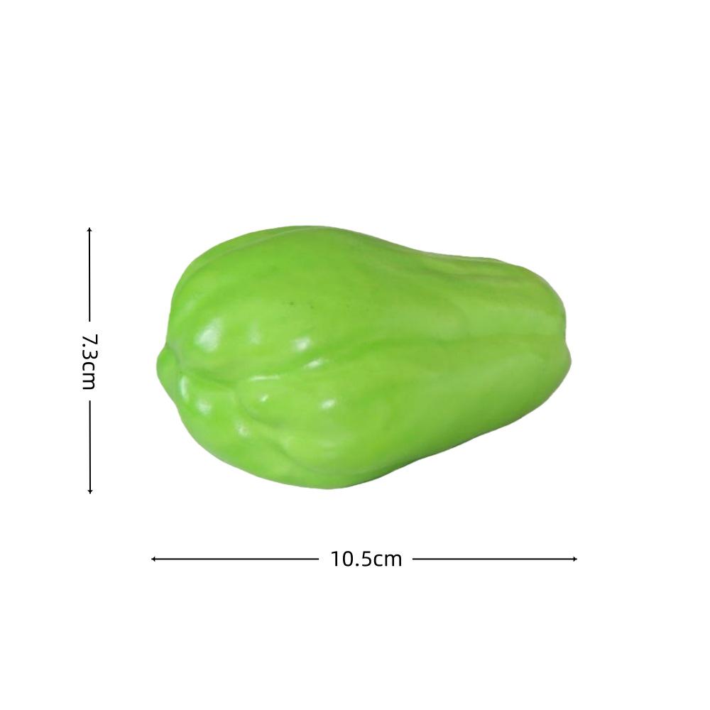Realistické pěnové ovoce a zelenina Dekorace: Umělá dýně, chilli papričky, mrkve - rekvizity