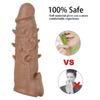 MoDi Penis Extend Sleeve Opakovaně použitelné kondomy Dildo Enhancer pro oddálení ejakulace Sexuální hračky pro muže