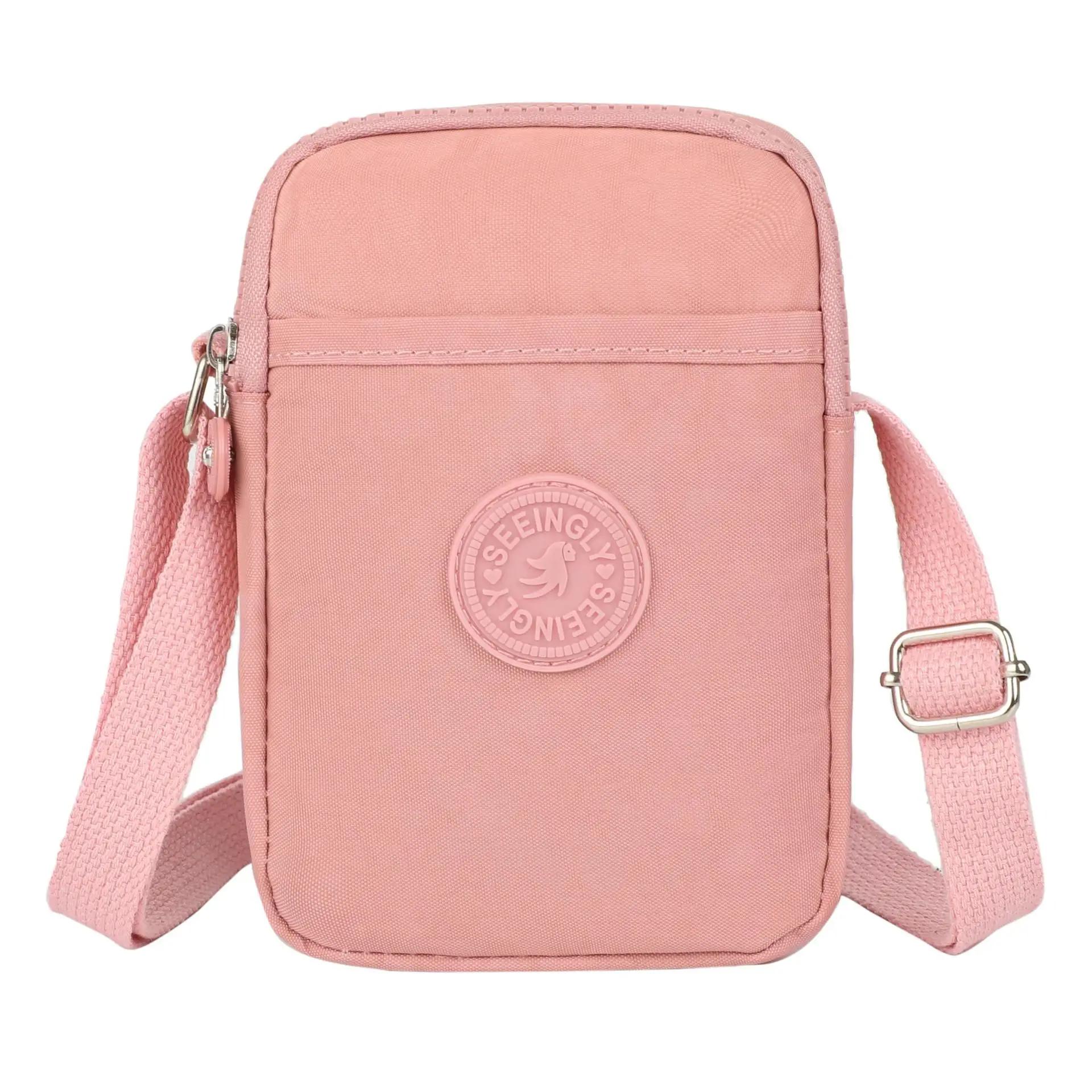 Милая холщовая сумка для телефона — фото 12