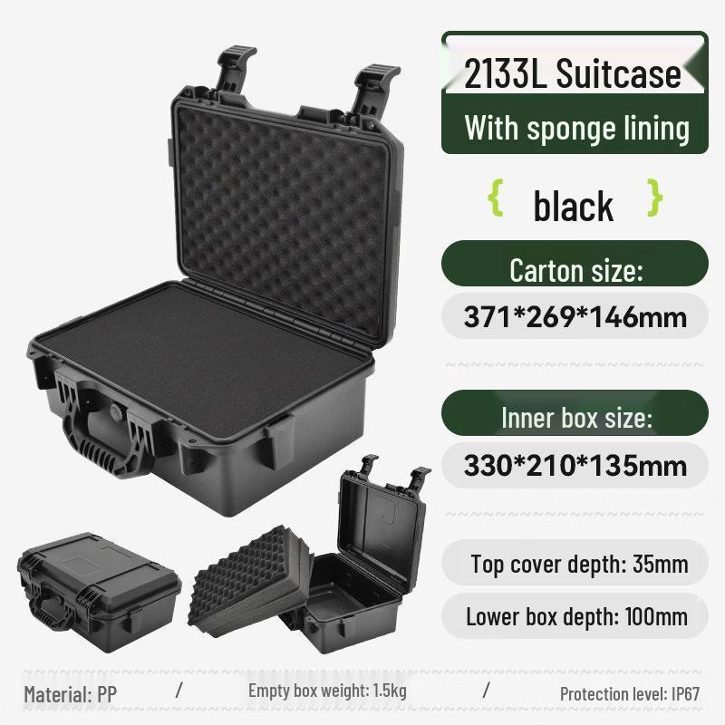 JPHZNB Instrument and Photography Equipment Protective Trolley Case