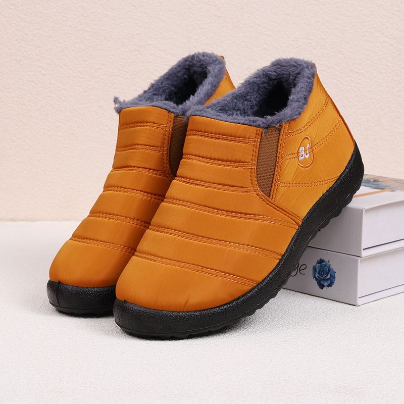 Очень большой размер 47-48 Хлопковая обувь для мужчин и женщин с Такими же Повседневными и Удобными Хлопковыми Ботинками Легкая Хлопковая Обувь на Плоской Подошве 40 жёлтый 1880₽