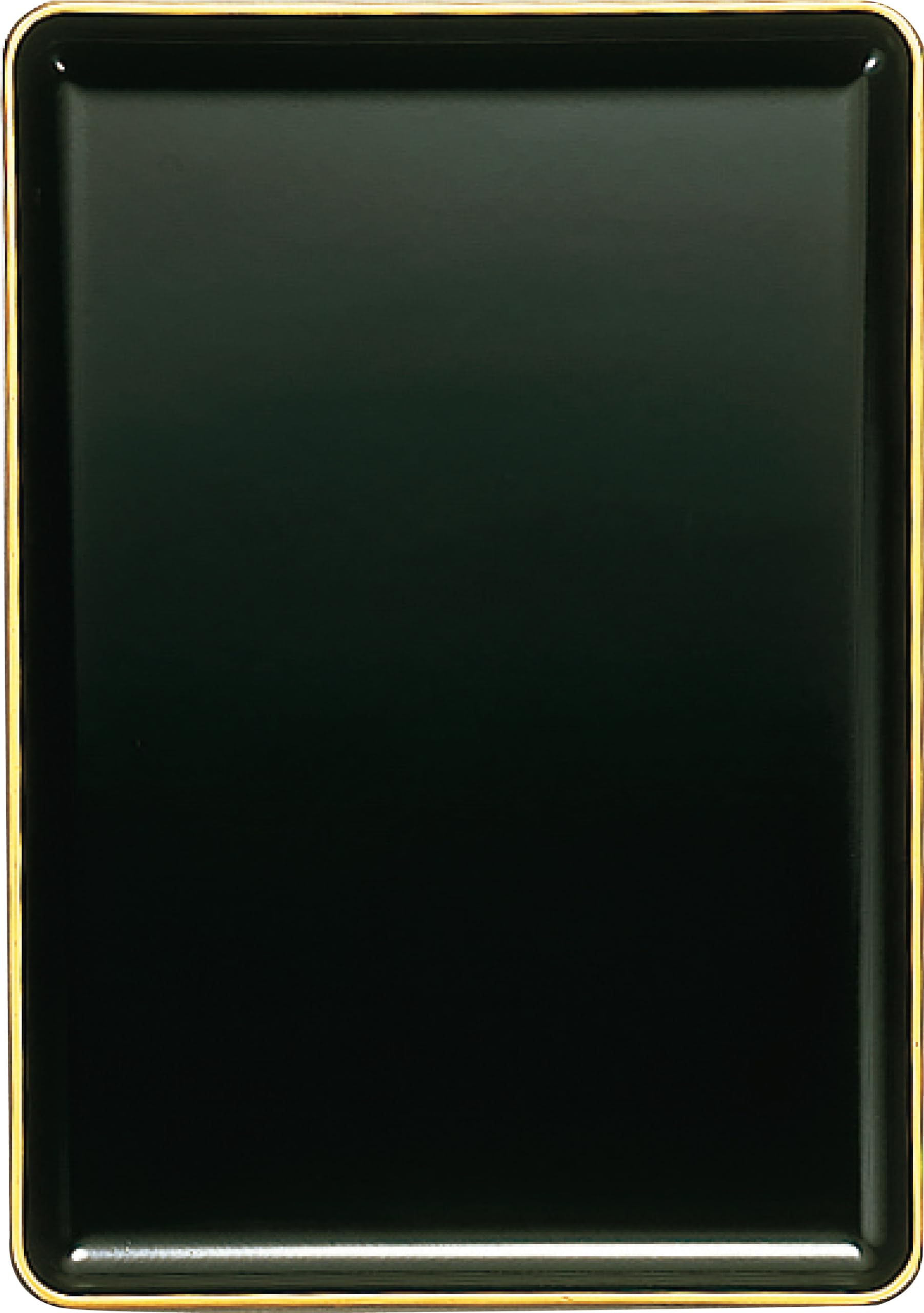 

Sunmany Business Card Tray (Stamp Tray) for Celebrations and Condolences, Uncoated, 7.0 inches, Black, Yamanaka Lacquerware, Made in Japan, Simple