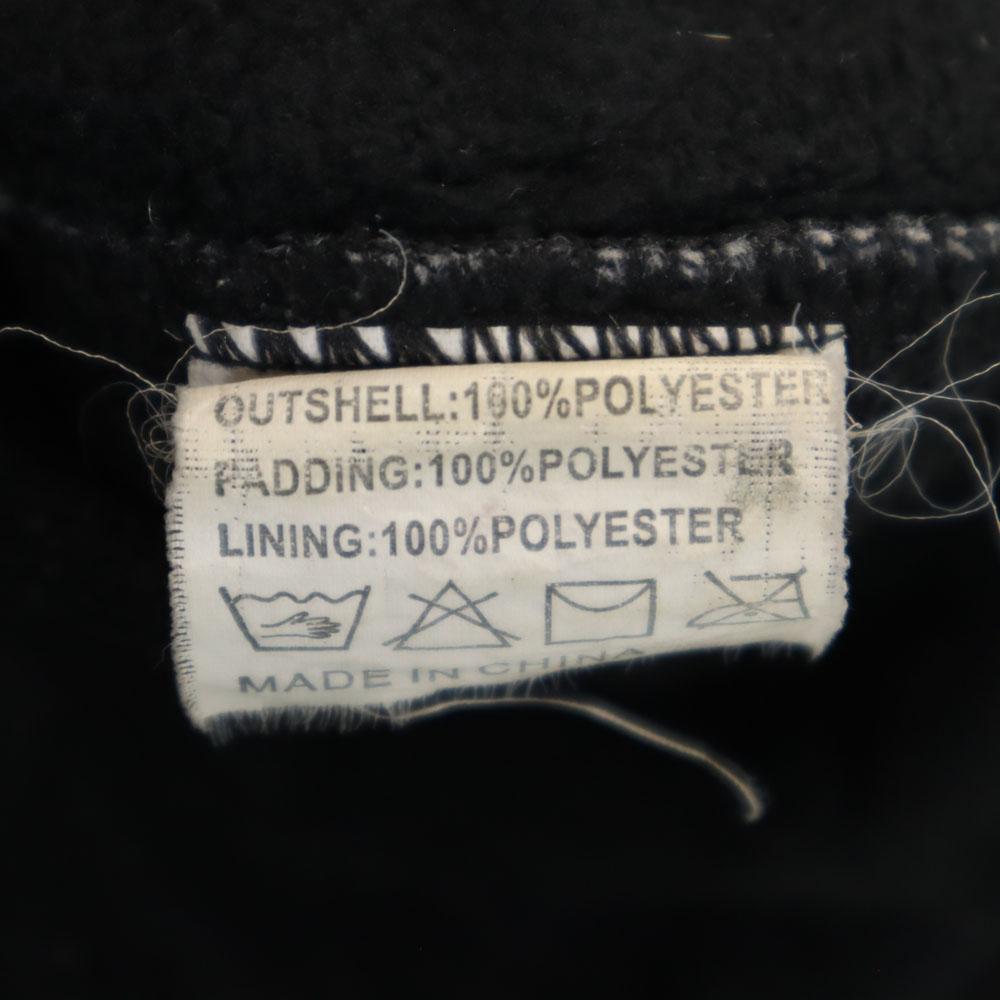 Barbour 3 Warrants Quilted jacket 8 black Filling into cotton Women Used