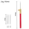 Tambour Crochet Hook with 3 Needles Set Embroidery Beading Needle Tools Stitching French Crochet DIY Craft Sewing Accessories