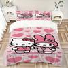Hello Kitty Melody Friendship Print 3Pcs Bedding Setduvet Cover With 2 Bedropillowcase Home Birthday Gift