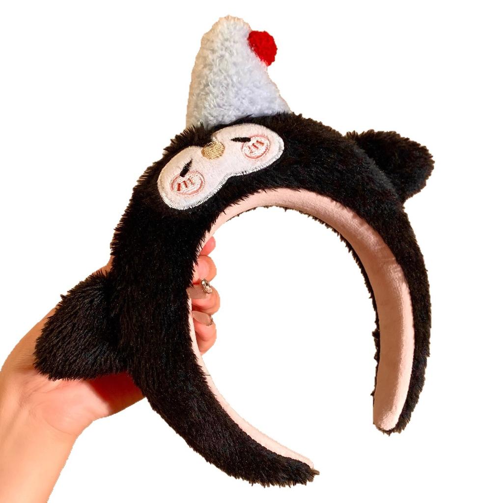 Plush Headband Sweet Face Wash Makeup Three-dimensional Plush Headband