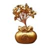 Prosperity Money Bag Ornament: Daily Income Gold Tree, Creative Desktop Decor, New Home Entrance, Hall & Car Gift.
