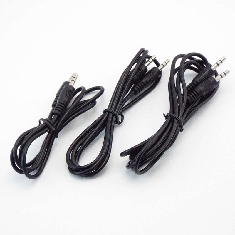 3.5mm Audio Male To Male Connector Extension AUX Earphone Cable Plug Jack Stereo M/M Headphone Wire Cord for Car Headphone