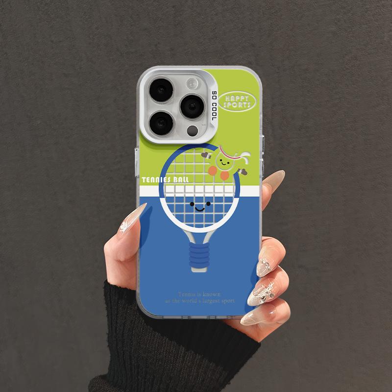 

Милый бейсбол для iPhone16/15 Pro Yuanqi 1411 Чехол для мобильного телефона 12 для Apple 13 Защитный чехол For Apple 6