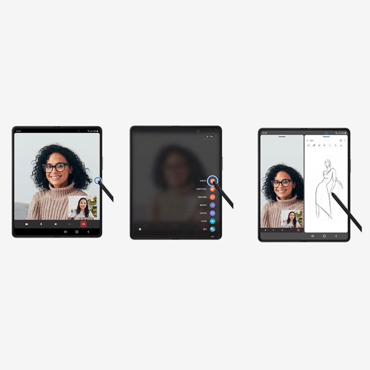 High Quality Touch Capacitive Stylus Pen with Removable Tips for Samsung Galaxy Z Fold 4