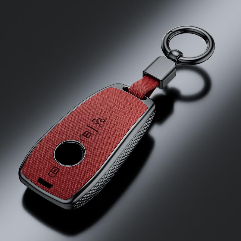 

Plastic Car Key Case Remote Cover Shell Holder Keyring For Mercedes Benz A B C E S Class S400L Cla Cls Glc Gle Gls Eqe Eqs Gla