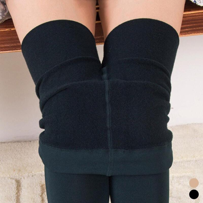 Women s high-waist slim-fit raised stockings A24962_Black