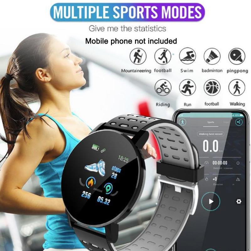 Fitness Smartwat del monitor del ritmo cardíaco del reloj del