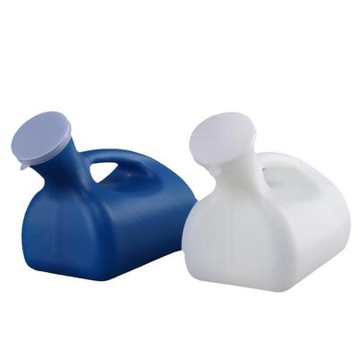 Urinol Portátil de Plástico Unissex 1000-2000ml – Ideal para Cuidados com Idosos, Viagens e Uso Noturno