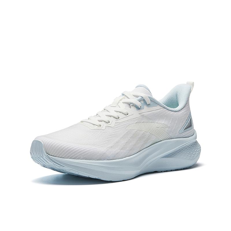 Anta Rebound Abrasion Resistant Lightweight Breathable Slip Resistant Running Shoes Women's White Blue 922625512-7
