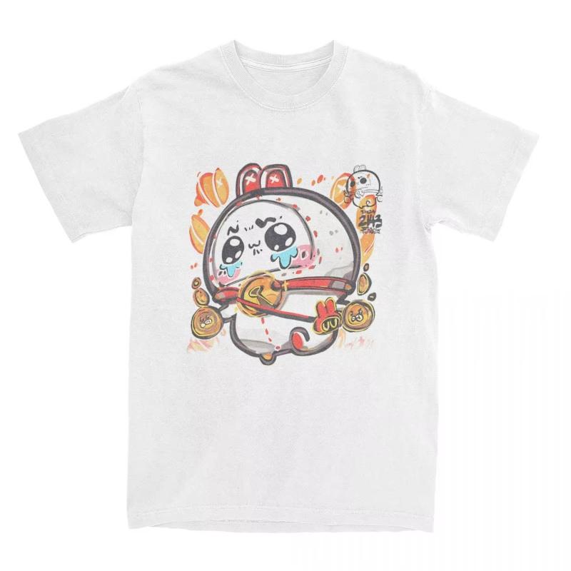 Chiikawa Cartoon TShirts Unisex Women Crewneck Cotton T Shirts Short Sleeve Tees Classic Clothes Breathable Soft