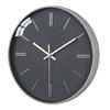 Round Ins Style Electronic Wall Clock Modern Fashion Silent Quartz Clock Personalized Creative Home Solid Color Clock