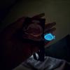 For AirPods 4/3/Pro 2/Pro Case Cartoon Denim Earbud Storage Bag with Luminous Pendant