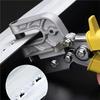 A25F-Steel Stud Crimper Pliers Drywall Tools, Punch Lock Framing Fastening Crimping Keel Riveting Clamps Crimping Pliers