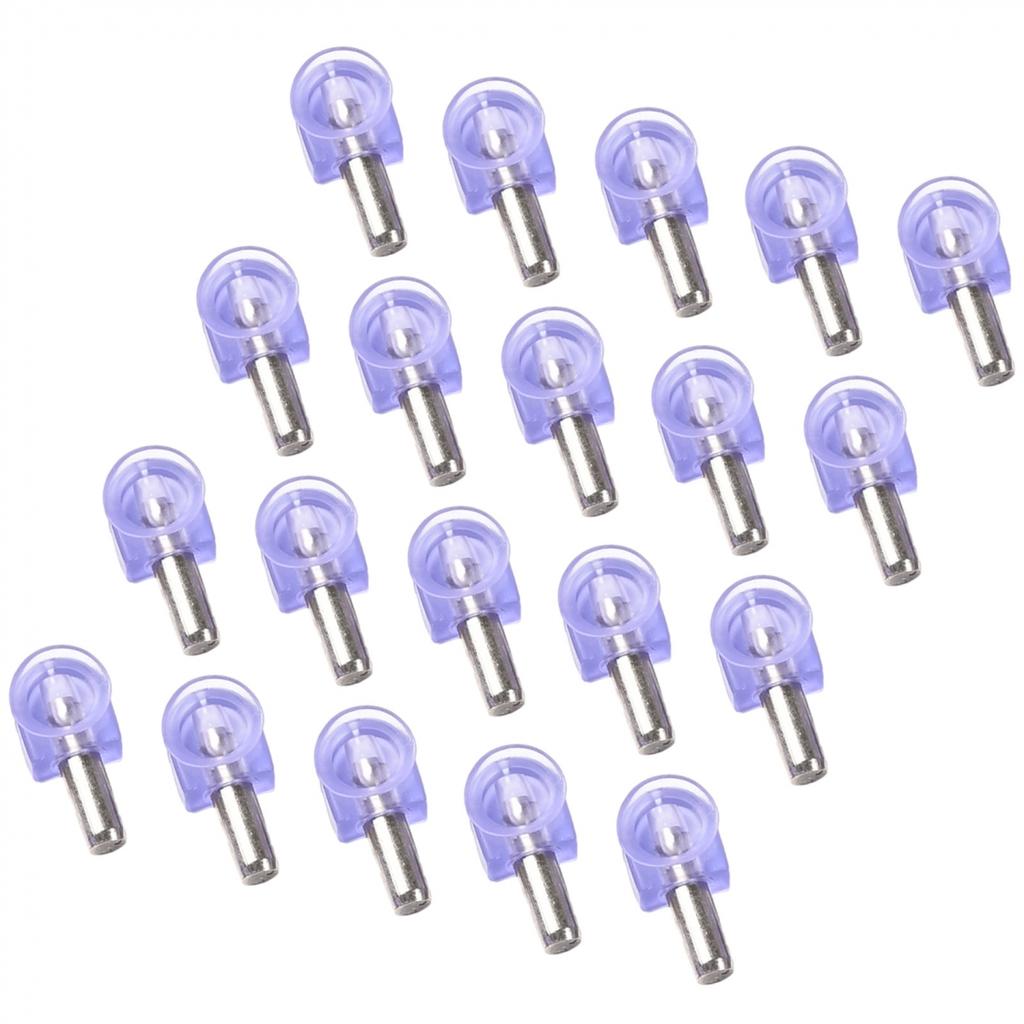 23x13mm Shelf Support Pegs Iron And Rubber Secure Hold