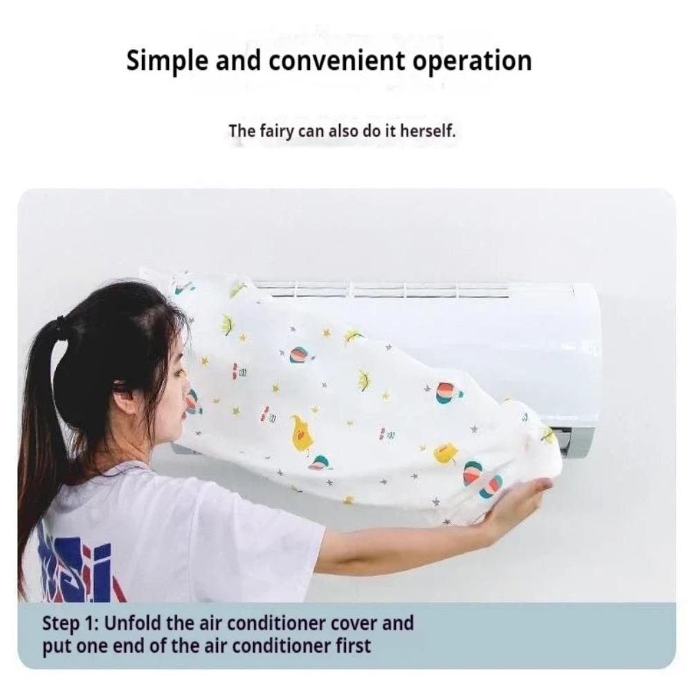 Fan Universal Washable Fan Cover Creative Cartoon Air Conditioner Dust Cover