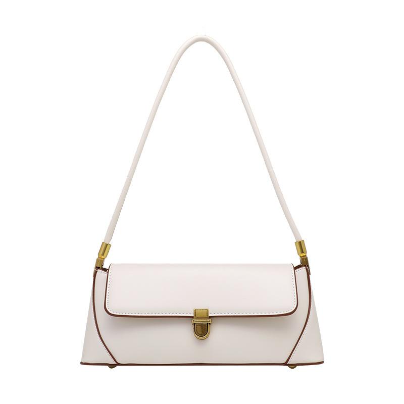 Oryginalna skórzana torebka pod pachami damska modna torebka typu bagietka ze skóry bydlęcej torba na klatkę piersiową