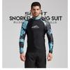 Diving Wetsuit Men Long Sleeve Split Sunscreen Swimsuit Anti Jellyfish Surfing Suit