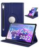 Rotating Case For Lenovo XiaoXin Pad Pro 11.2 Inch P11 Pro Gen 2 TB-132FU 2022 PU Leather Shell Tablet Funda Pad Pro 2022 11.2"
