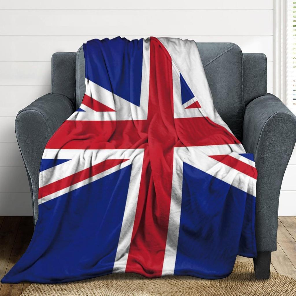 Coperta in Flanella Union Jack Coperta Divano Ufficio Coperta per Riposo