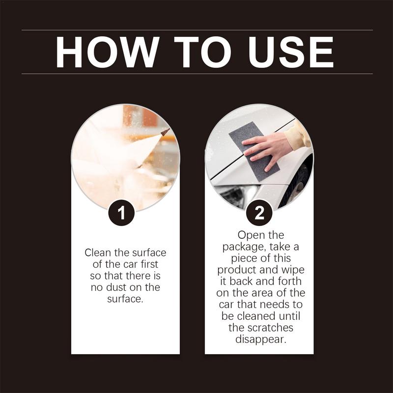 Nano Cloth Scratch Remover Versatile Auto Scratch Remover Car Scratch Eraser Gentle Car Paint Scratch Remover Vehicle Scratch