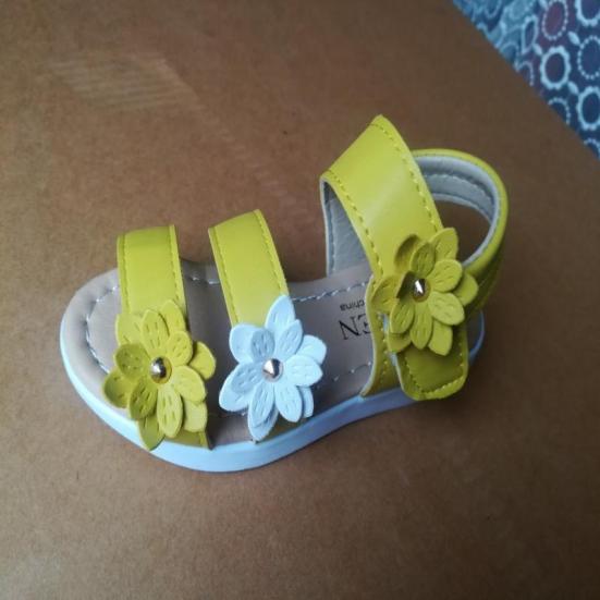Summer Children Sandals Size 4 Girls Sandals Big Flower Girls Sandals Size 13 Girls Flat Pricness Shoes 2.5